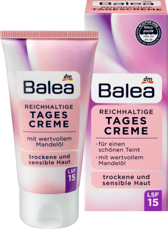 Balea (Балеа) Tagespflege reichhaltige Tagescreme Дневной крем	, 50 мл