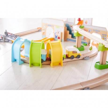 Haba Kullerbu – Spielbahn Bahnhof Куллербу