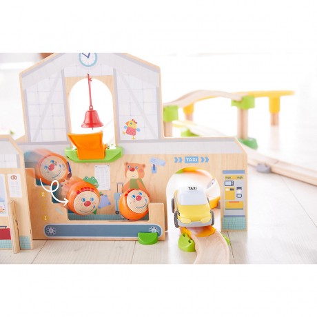 Haba Kullerbu – Spielbahn Bahnhof Куллербу