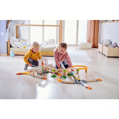 Haba Kullerbu – Spielbahn Bahnhof Куллербу