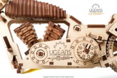 UGEARS Modellbausatz MOTORRAD VM-02 Модельный комплект МОТОЦИКЛ VM-02
