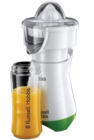 RUSSELL HOBBS RUSSELL HOBBS Smoothie-Maker 2in1 Smoothie Maker Explore MixGo Juice, Zitruspresse und Stand-Mixer, BPA Frei, spulmaschinengeeigneter Kunststoffbehalter, mit Trinkoffnung  RUSSELL HOBBS Smoothie Maker 2in1 Smoothie Maker Изучите MixGo Соковы