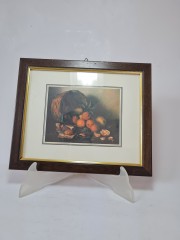 Centro Arte Картина &quot;Корзина с мандаринами&quot;, 20см х 24см, Италия, 1960-70гг.