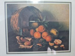 Centro Arte Картина &quot;Корзина с мандаринами&quot;, 20см х 24см, Италия, 1960-70гг.