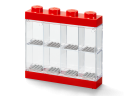 Lego Schaukasten fur 8 Minifiguren in Rot Витрина на 8 минифигурок красного цвета