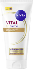 NIVEA VITAL BB Creme Tagespflege Mittlerer Hautton LSF 15, 50 ml, Нивеа BB крем для зрелой кожи, SPF 15, средний тон, выравнивание и anti-age, 50 мл