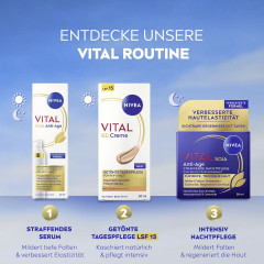 NIVEA VITAL BB Creme Tagespflege Mittlerer Hautton LSF 15, 50 ml, Нивеа BB крем для зрелой кожи, SPF 15, средний тон, выравнивание и anti-age, 50 мл