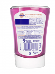 Sagrotan No-Touch Kids Nachfüller Wildbeeren Duft 250ml, Cменный блок для автоматического диспенсера мыла, с ароматом лесных ягод, 250мл