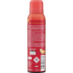 ISANA Deo- &amp; Bodyspray Coral Breeze 150ml, Изана Дезодорант-спрей для тела, ананас и медовая дыня, летняя свежесть, 150 мл