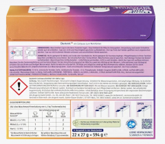 Denkmit Colorwaschmittel 3in1 Aktiv Caps, 22 Wl,  Капсулы для стирки цветного белья 3 в 1 Aktiv Caps (Германия), защита цвета, против стойких пятен, свежий аромат, 22 шт