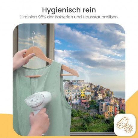 GelldG GelldG Dampfburste Steamer Dampfglatter faltbar, Reise-Bugeleisen Mini, Dampfburste grun Паровая щетка GelldG, отпариватель, складная паровая гладильная машина, мини-утюг для путешествий, паровая щетка