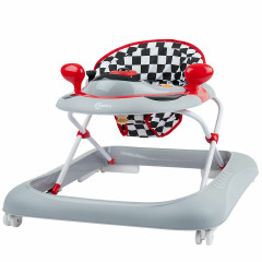 bieco Baby-Walker Lauflernhilfe Spielcenter mit Melodien kippsicher Schaukelfunktion Lauflernhilfen Ходунки детские ходунки игровой центр с мелодиями без наклона функция качания детские ходунки