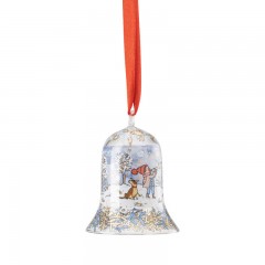 Hutschenreuther Hutschenreuther Jahresartikel Weihnachten 2022 Glasglocke 'Weihnachtsabend' d: 7 cm Ежегодная статья Hutschenreuther Рождество 2022 г. Стеклянный колокольчик &quot;Сочельник&quot; d: 7 см