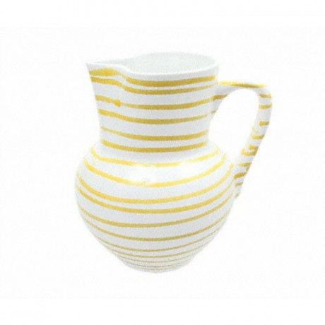 Gmundner Keramik Gmundner Keramik Gelbgeflammt Krug Wiener Form 1,5 L / h: 20 cm Gmundner Ceramics Кувшин с желтым пламенем венской формы 1,5 л / высота: 20 см