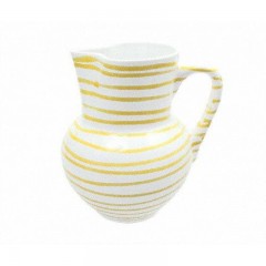 Gmundner Keramik Gmundner Keramik Gelbgeflammt Krug Wiener Form 1,5 L / h: 20 cm Gmundner Ceramics Кувшин с желтым пламенем венской формы 1,5 л / высота: 20 см