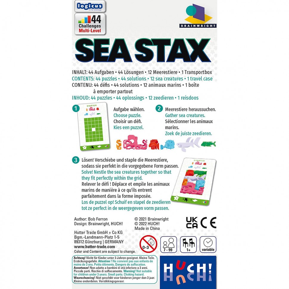 Купить HUCH! Sea Stax Морской стакс в интернет-магазине Diskontshop.eu  Германия всего за 1 824 руб. в