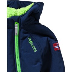 TROLLKIDS Kinder Softshelloverall NORDKAPP Детский комбинезон софтшел NORDKAPP