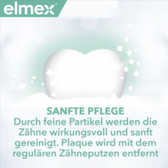 elmex Sensitive Zahnpasta 4x 75 ml Vorteilspack, Зубная паста Sensitive с аминофторидом для чувствительных зубов, 4 × 75 мл