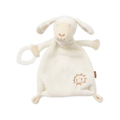 Fehn Schmusetuch Schaf mit Softbeisser Утешительная овца с мягким кусачком