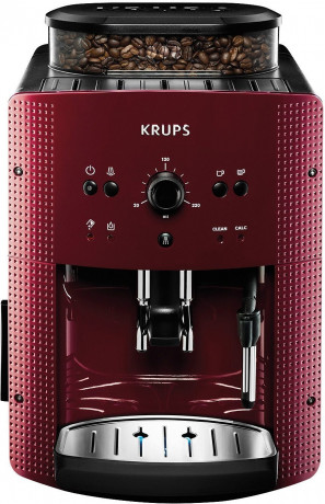 Krups Krups Kaffeevollautomat EA8107 Arabica, 2-Tassen-Funktion, manueller Dampfduse, 2 voreingestelle Kaffeestarken  Полностью автоматическая кофемашина Krups EA8107 арабика, функция на 2 чашки, ручное паровое сопло, 2 предустановленные крепости кофе