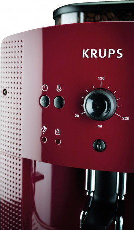 Krups Krups Kaffeevollautomat EA8107 Arabica, 2-Tassen-Funktion, manueller Dampfduse, 2 voreingestelle Kaffeestarken  Полностью автоматическая кофемашина Krups EA8107 арабика, функция на 2 чашки, ручное паровое сопло, 2 предустановленные крепости кофе
