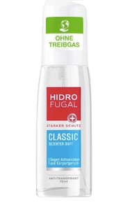 Hidrofugal  Deo Zerstauber Antitranspirant Classic  spray Дезодорант Классический Спрей 75 мл