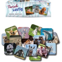 Memospiel Tierisch Lustig Памятка игра животное забавное