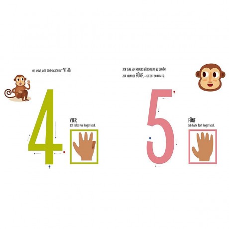 Mein erstes Zahlenbuch Моя первая книга чисел