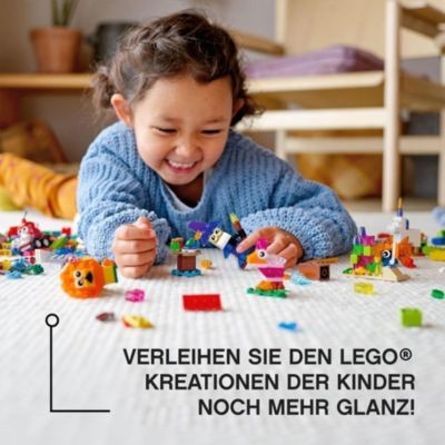 LEGO LEGO Classic 11013 Kreativ-Bauset mit durchsichtigen Steinen LEGO Classic 11013 Набор для творчества с прозрачными кубиками