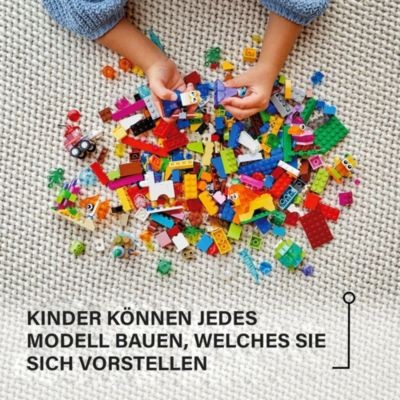 LEGO LEGO Classic 11013 Kreativ-Bauset mit durchsichtigen Steinen LEGO Classic 11013 Набор для творчества с прозрачными кубиками
