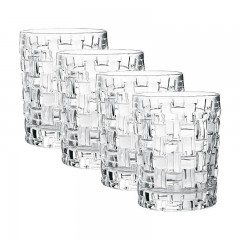 Nachtmann Nachtmann Bossa Nova Whisky Becher Glas Set 4-tlg. 330 ml Набор стаканов для виски Nachtmann Bossa Nova, 4 предм. 330мл