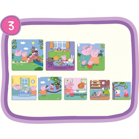 Lisciani Peppa Pig Mega-Lernspiele Мега развивающие игры Свинка Пеппа