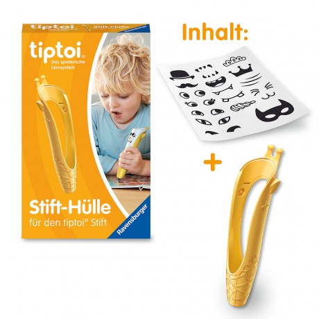 Ravensburger tiptoi Stift-Hulle zum Wechseln in Gelb Втулка для ручки tiptoi для смены желтого цвета