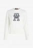 Tommy Hilfiger INTARSIA CREW NECK Jumper ecru ИНТАРСИЯ КРУГЛЫЙ ВЫРЕЗ Джемперы экрю