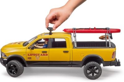 Bruder bworld Set Life Guard Power Wagon mit Figur Light bworld Set Life Guard Power Wagon с фигуркой