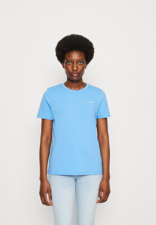 Tommy Hilfiger Basic T-shirt Hydrangea Blue Базовая фуболка гортензия синяя