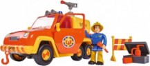 Simba Feuerwehrmann Sam Venus mit Anhanger und Figur Пожарный Сэм Венера с подвеской и фигуркой