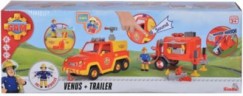 Simba Feuerwehrmann Sam Venus mit Anhanger und Figur Пожарный Сэм Венера с подвеской и фигуркой