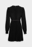 Tommy Hilfiger MOSS SOLID SHORT DRESS Cocktail dress / Party dress black MOSS SOLID SHORT DRESS Коктейльное платье / Праздничное платье черный