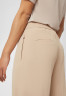 Tommy Hilfiger FLUID TWILL WIDE LEG CROP PANT Trousers beige ШИРОКИЕ УКОРОЧЕННЫЕ БРЮКИ FLUID TWILL Брюки бежевый