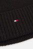 Tommy Hilfiger FLAG SHORT Beanie black ФЛАГ КОРОТКИЙ Шапочка черный