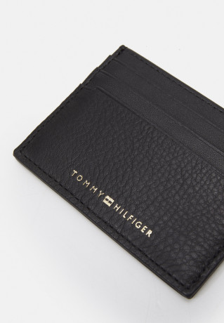 Tommy Hilfiger PREMIUM HOLDER UNISEX Wallet black PREMIUM HOLDER UNISEX Бумажник черный