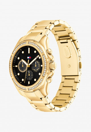 Tommy Hilfiger SPORT Chronograph watch gold/gold/schwarz/gold СПОРТ часы с хронографом золото/золото/черный/золото