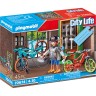 PLAYMOBIL 2er Set: 70674 Geschenkset E-Bike-Werkstatt + 70873 Hipster mit E-Roller Набор из 2 предметов: 70674 Подарочный набор для мастерской электровелосипеда + 70873 Хипстер с электросамокатом