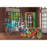 PLAYMOBIL 2er Set: 70674 Geschenkset E-Bike-Werkstatt + 70873 Hipster mit E-Roller Набор из 2 предметов: 70674 Подарочный набор для мастерской электровелосипеда + 70873 Хипстер с электросамокатом