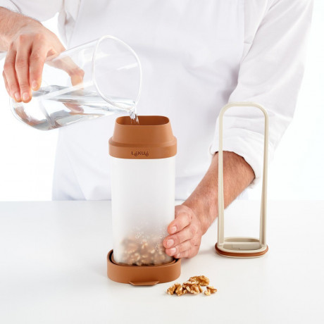 LEKUE Smoothie-Maker Leku Veggie Drink Maker, temperaturbestandig -15°c bis +80°C Устройство для приготовления смузи LEKUE Устройство для приготовления вегетарианских напитков Leku, термостойкое от -15°C до +80°C