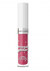 wet n wild Mega Glitter, Pink Future, Жидкая помада  шиммер, оттенок Pink Future, розовый с блестками, с витамином E, 3 мл