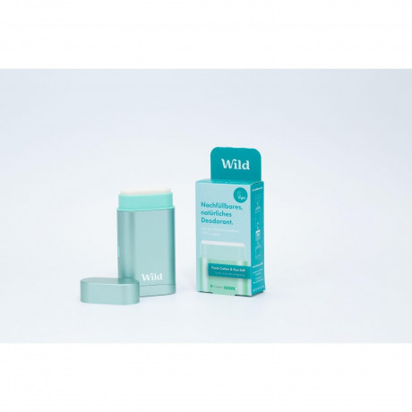 Wild Deo Startpaket: Behalter Aqua & Fresh Cotton Refill Deo Стартовый набор дезодорантов: Container Aqua & Fresh Cotton Refill Deodorant