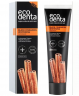 Ecodenta Aktivkohle Zahnpasta Black Cinnamon Whitening 100ml, Зубная паста с активированным углем и корицей, отбеливающая, без фтора, от налета и для свежего дыхания, 100 мл