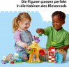 LEGO DUPLO 10453 Свинка Пеппа Конструктор Ярмарка с Колесом обозрения, 53 детали, 3 фигурки, от 2 лет